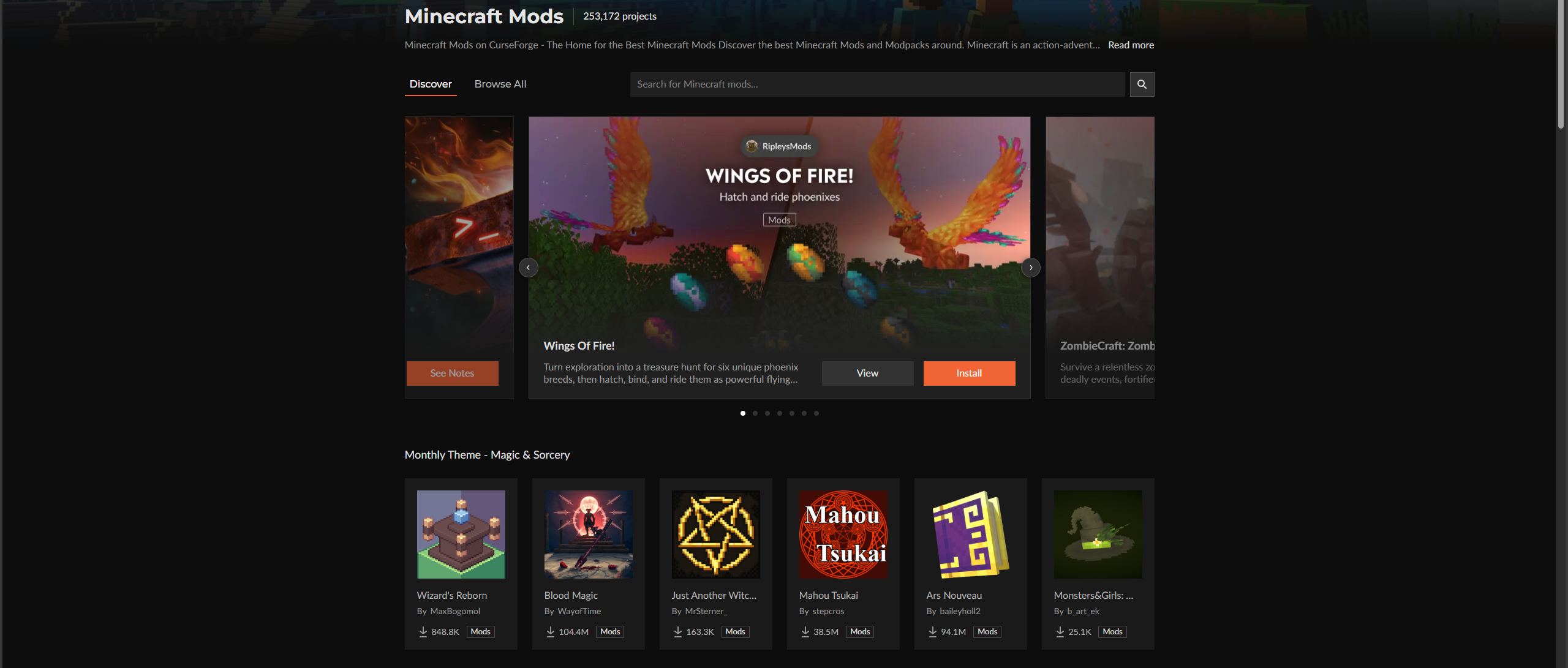 Minecraft Mod Website AmethystMC